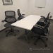 72" x 30" White Knoll Dividends Y-Base Boardroom Meeting Table